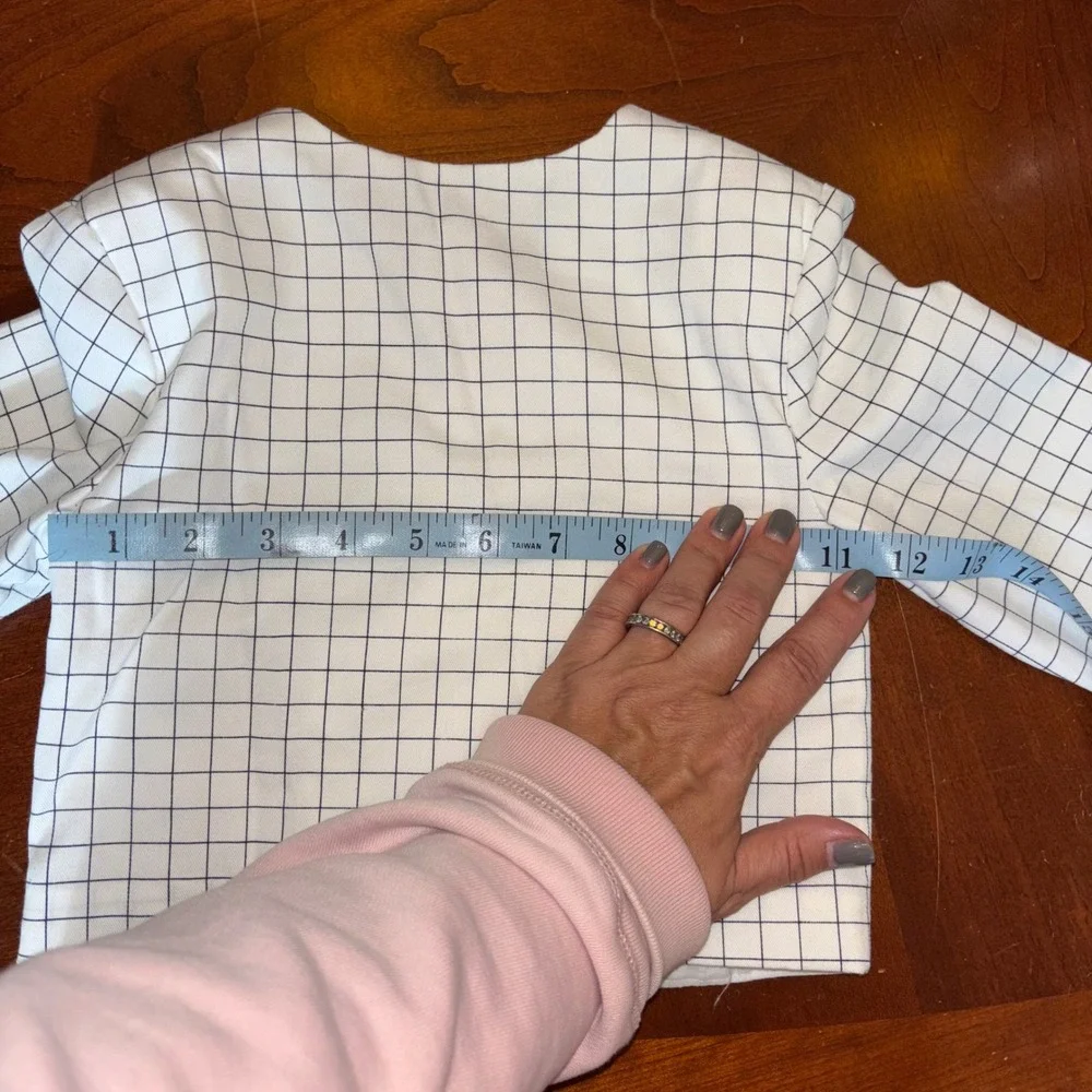 Kids/Baby Vintage Nautical Sailboat Grid Button Front Jacket Top | 24‎ Months